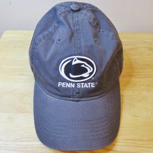 Penn State by Legacy Blue Baseball Cap / Hat, Lion Logo, Adjustable, Cotton - Picture 13 of 13